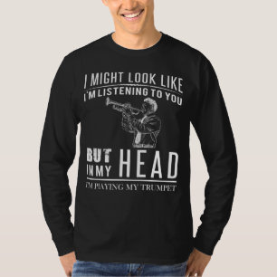 Trumpet Virtuoso T-Shirt - Blühende Melodien in me