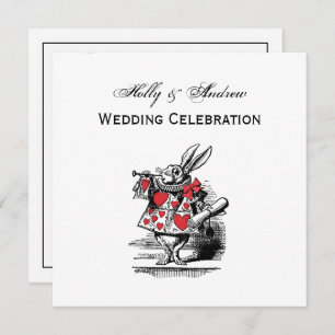 Trumpeter-Alice im Wunderland Einladung