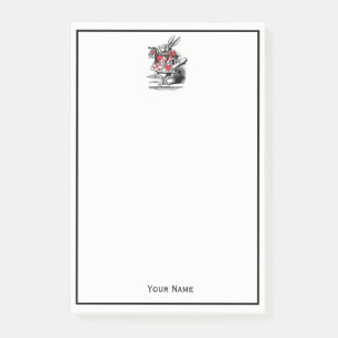 Trumpeter-Alice im Wunderland Post-it Klebezettel