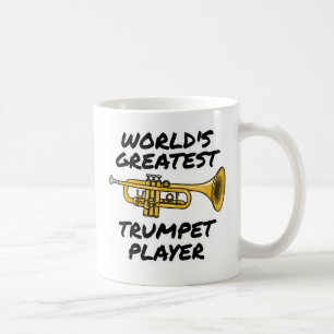 Trumpeter Funny, der größte Trumpetspieler der Wel Kaffeetasse