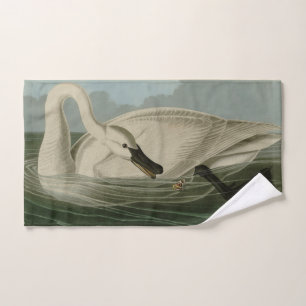 Trumpeter Swan - von Audubons Vögeln Amerikas Badhandtuch Set