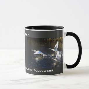 Trumpeter Swans Motivierend Geschenke Tasse