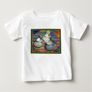 Trumpeters Pigeons Drei Baby T-shirt