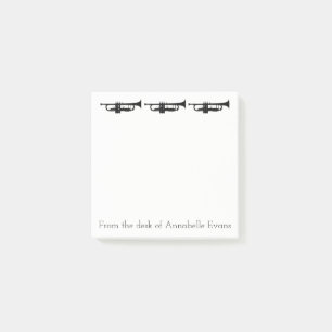 Trumpets personalisieren post-it klebezettel