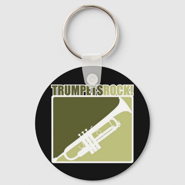 Trumpets Rock Schlüsselanhänger (Vorderseite)