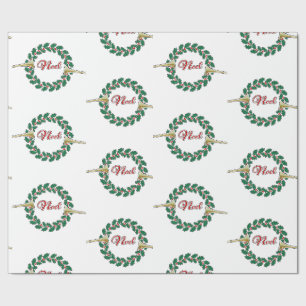 Trumpets verkünden Weihnachten: Frohe Weihnachtsfe Geschenkpapier