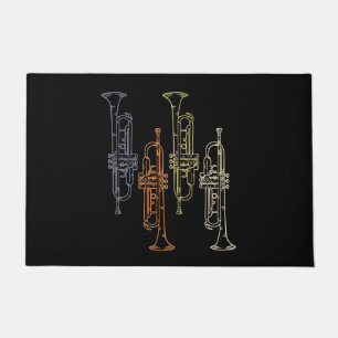 Trumpets Vintag Fußmatte