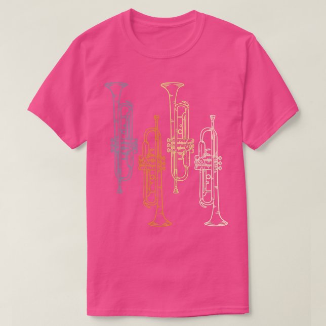 Trumpets Vintag T-Shirt (Design vorne)