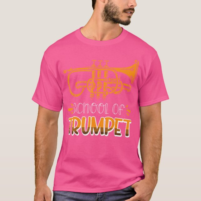 Trumpetschule T-Shirt (Vorderseite)