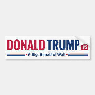 Trumpf 2016 - Eine große, schöne Wand! Autoaufkleber