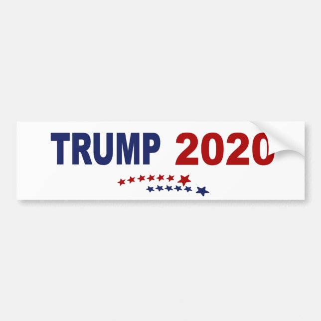 TRUMPF 2020 AUTOAUFKLEBER (Vorne)