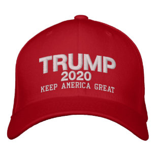 Trumpf 2020 behalten großen gestickten Hut