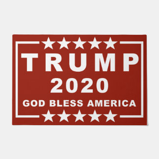 TRUMPF 2020 - GOTT SEGNEN AMERIKA 24" x 6" Fußmatte