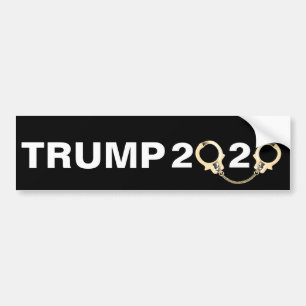 Trumpf 2020 mit den Handschellen Autoaufkleber