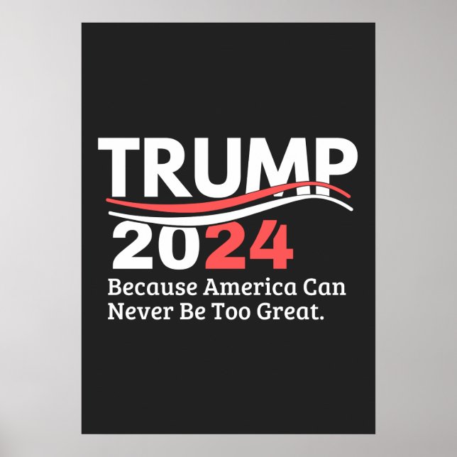 Trumpf 2024 poster (Vorne)