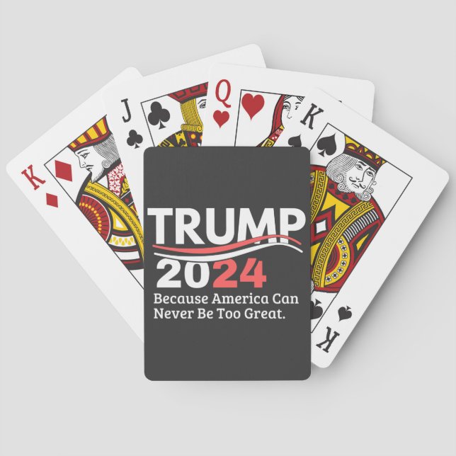 Trumpf 2024 spielkarten (Rückseite)