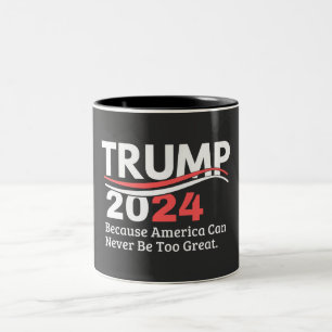 Trumpf 2024 zweifarbige tasse