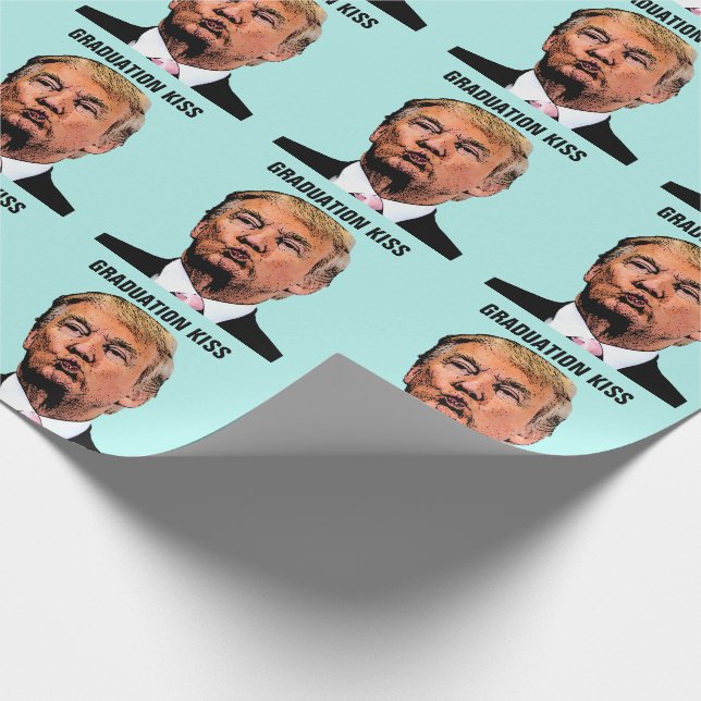 Trumpf-ABSCHLUSS Geschenkpapier (Ecke)