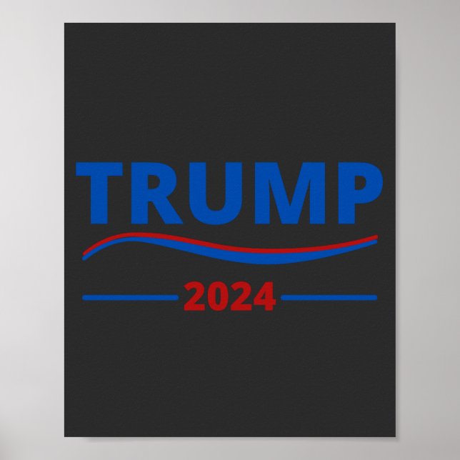 Trumpf Amerika zurück Poster (Vorne)