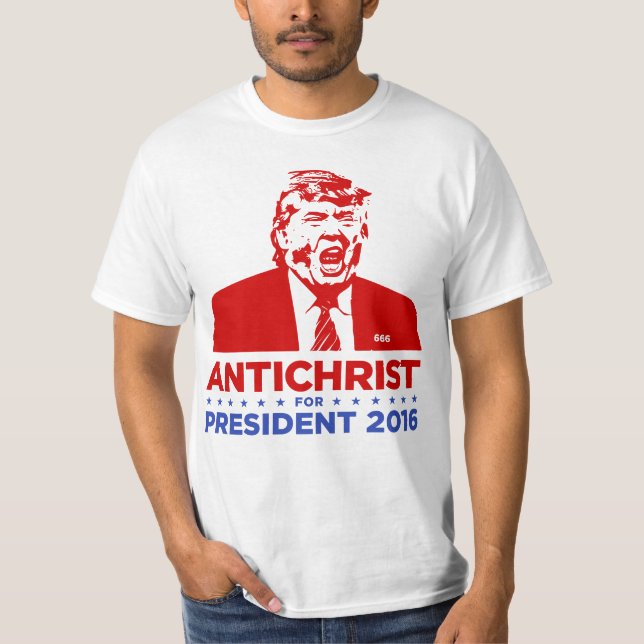 TRUMPF-ANTICHRIST für PRÄSIDENT 2016 Männer T - T-Shirt (Vorderseite)