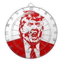 TRUMPF-ANTICHRIST für Präsidenten Dartboard 2016