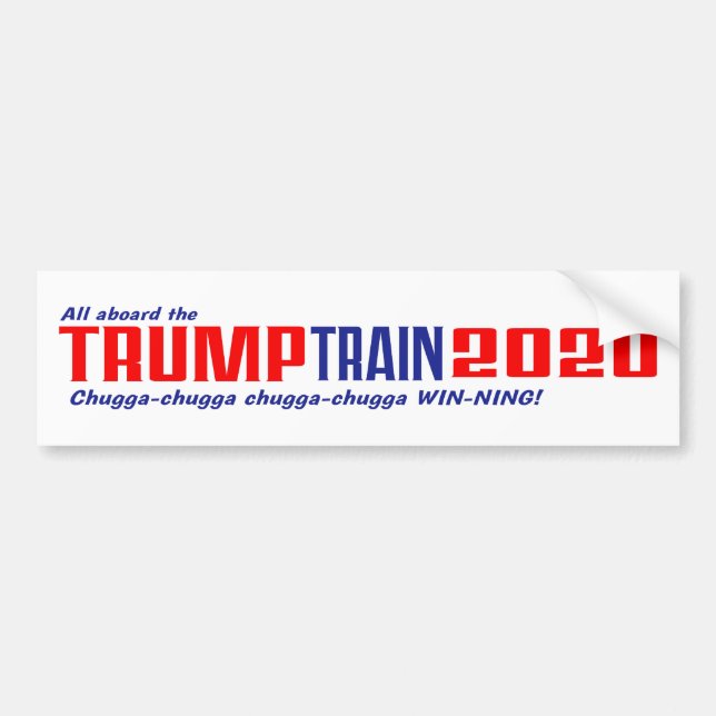 Trumpf-Autoaufkleber 2020 Autoaufkleber (Vorne)
