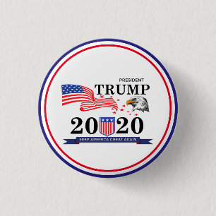 Trumpf behalten großen wieder 2020 USA Knopf Button