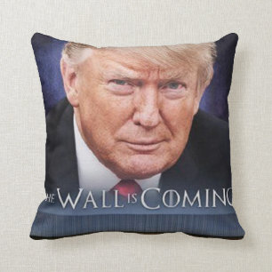 Trumpf die Wand ist kommendes Wurfs-Kissen Kissen