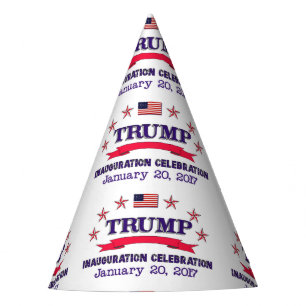Trumpf-Einweihung Partyhütchen