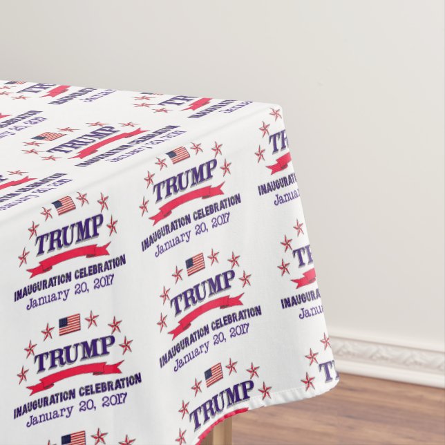 Trumpf-Einweihung Tischdecke (Beispiel)