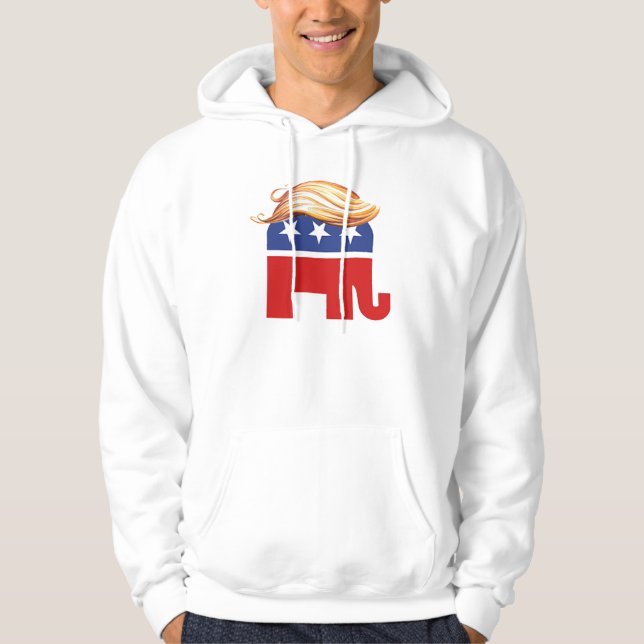 Trumpf-ElefantHoodie 2012 Hoodie (Vorderseite)
