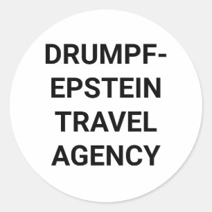 TRUMPF-EPSTEIN REISEAGENTUR Hankamer Artjunkhaus Runder Aufkleber