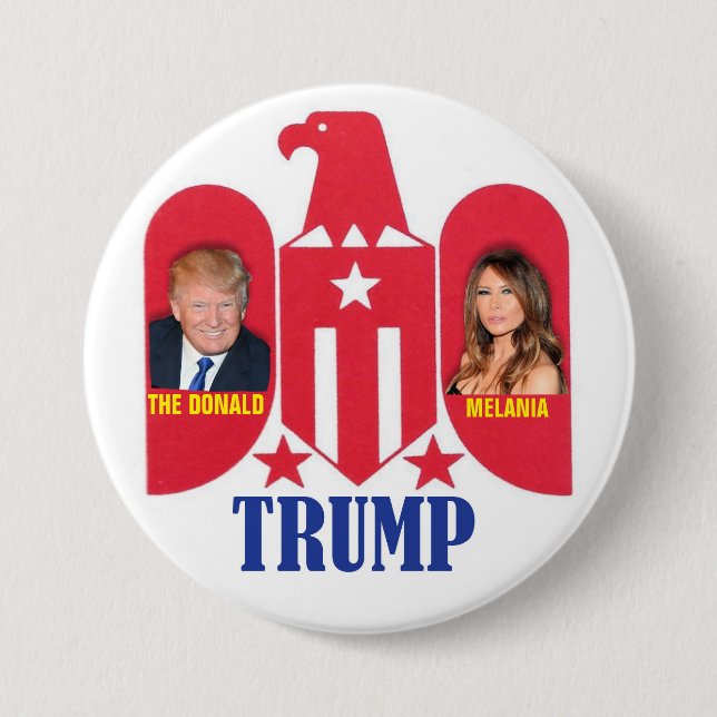 Trumpf-erste Familie 2016 Button (Vorderseite)