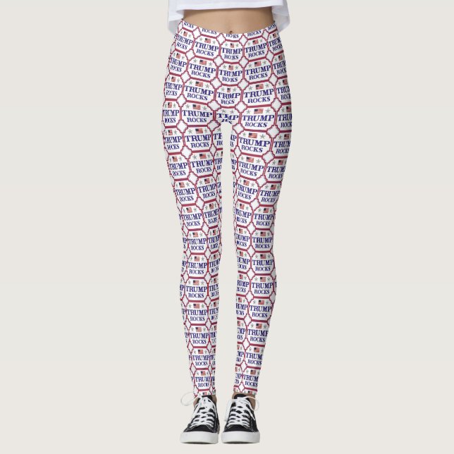 Trumpf-Felsen Leggings (Vorderseite)