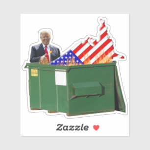 Trumpf Fire (Ölmalerei Textur) Aufkleber