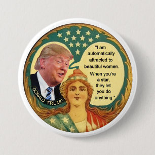 Trumpf-Frauenhaß Button