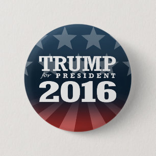 TRUMPF FÜR PRÄSIDENTEN 2016 BUTTON