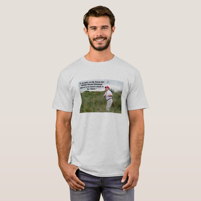 Trumpf-Golf spielen T-Shirt (Vorne ganz)
