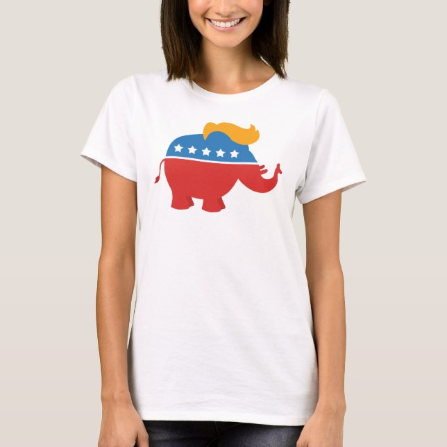 Trumpf GOP-Elefant T-Shirt (Vorderseite)
