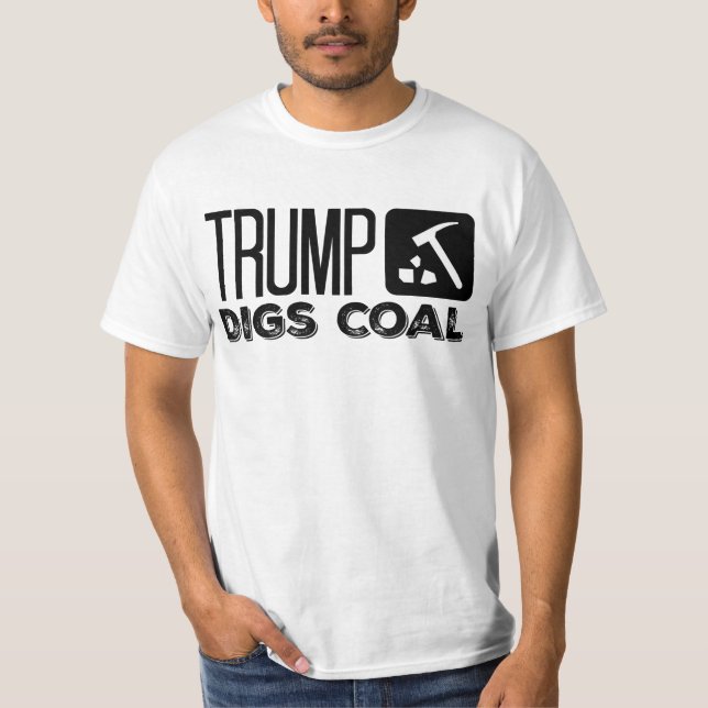 Trumpf gräbt Kohle - Trumpf 2020 T-Shirt (Vorderseite)