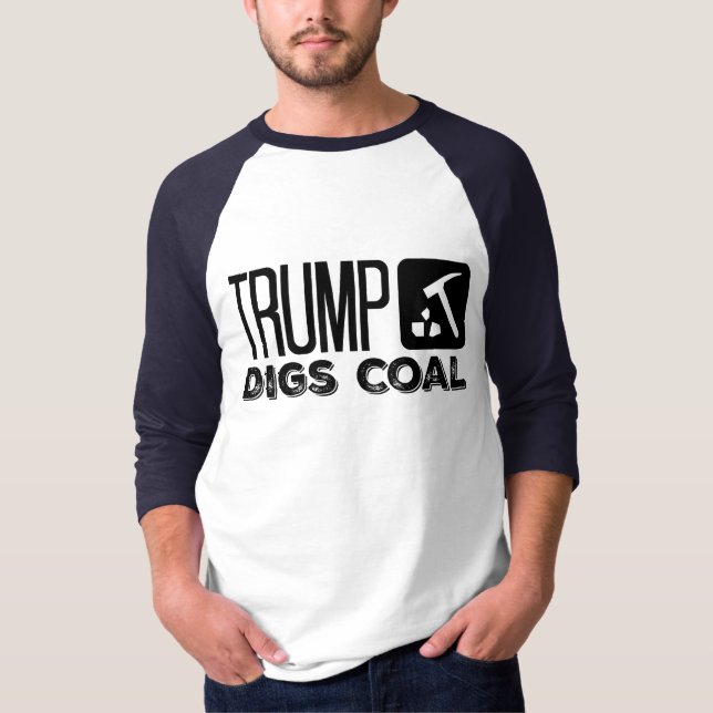 Trumpf gräbt Kohle - Trumpf 2020 T-Shirt (Vorderseite)
