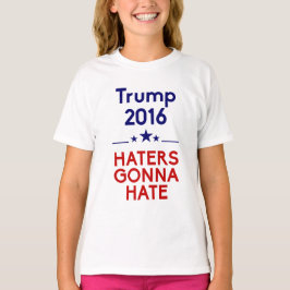 Trumpf-Hasser, die gehen zu hassen T-Shirt