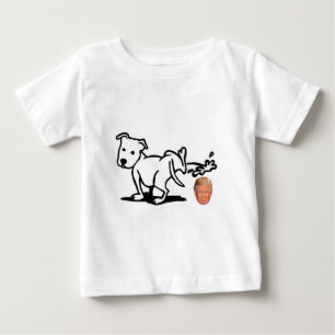 Trumpf-Hund Baby T-shirt