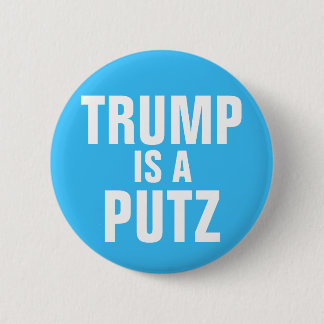 Trumpf ist ein Putz Knopf Button