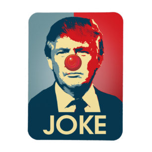 Trumpf ist ein Witz - Anti-Trumpf Propaganda Magnet