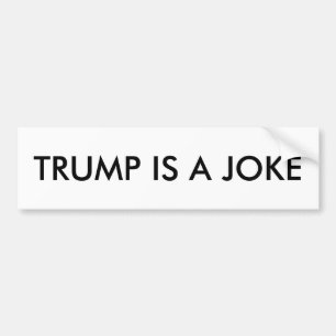 Trumpf ist ein Witz Autoaufkleber