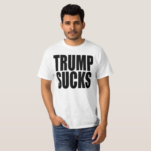 "TRUMPF IST ZUM KOTZEN " T-Shirt (Vorne ganz)