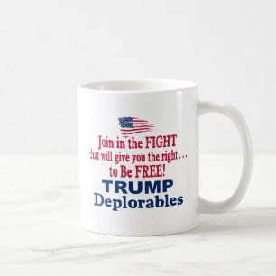 Trumpf Les Deplorables - Trumpf-Pennys 2016 Tasse