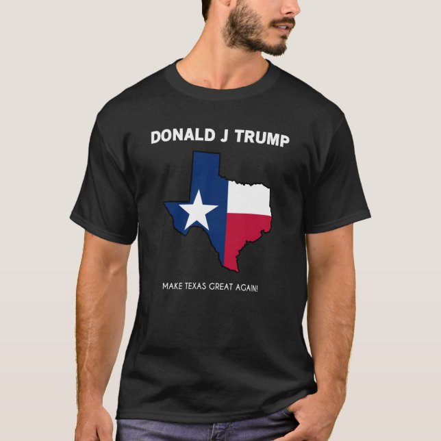Trumpf MAGA Texas T-Shirt (Vorderseite)