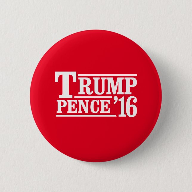 Trumpf-Pennys 2016 - Weiß - - Button (Vorderseite)